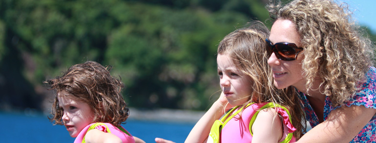 Les enfants à bord